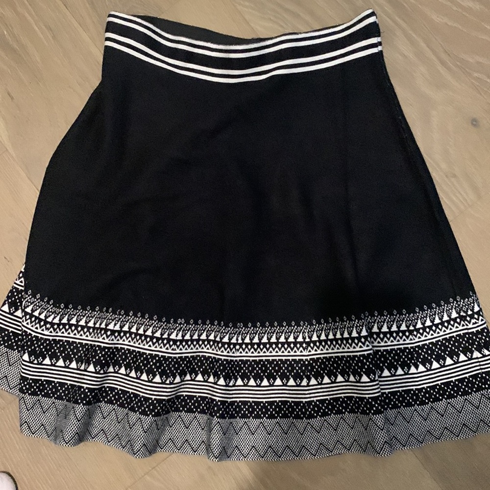 Sioni A-Line Knit Skirt Size L